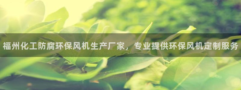 亿万红包版下载正版：福州化工防腐环保风机生产厂家，专业提供环保风机定制服务