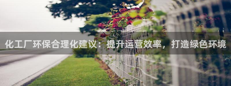 mr003亿万先生：化工厂环保合理化建议：提升运营效率，打造绿色环境