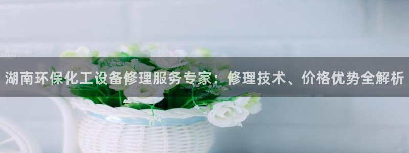 亿万讲什么：湖南环保化工设备修理服务专家：修理技术、价格优势全解析