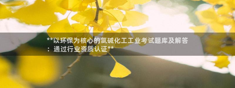 亿万讲什么：**以环保为核心的氯碱化工工业考试题库及解答
：通过行业资质认证**