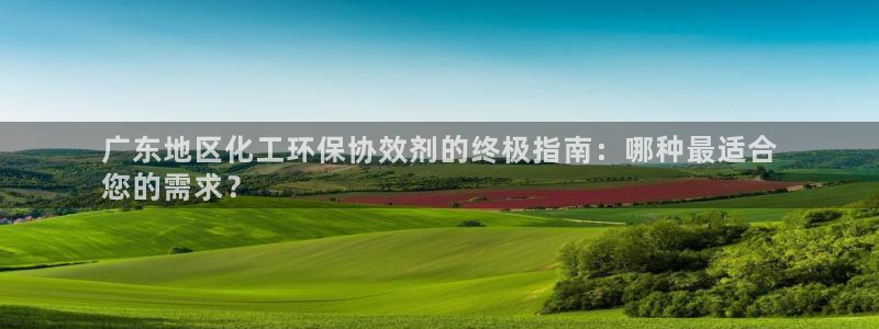 亿万乐购生活超市：广东地区化工环保协效剂的终极指南：哪种最适合
您的需求？