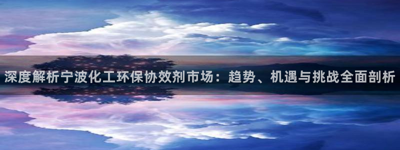 亿万先生手机版入：深度解析宁波化工环保协效剂市场：趋势、机遇与挑战全面剖析