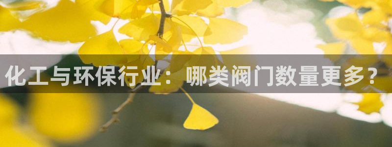 亿万百度吧：化工与环保行业：哪类阀门数量更多？