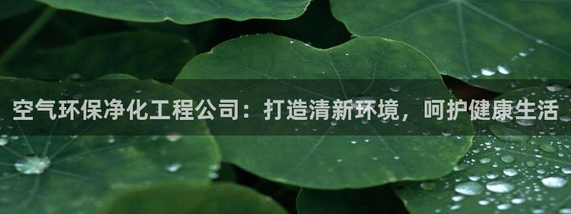 亿万百度吧：空气环保净化工程公司：打造清新环境，呵护健康生活