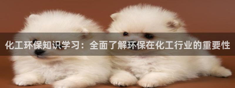 亿万先生客服：化工环保知识学习：全面了解环保在化工行业的重要性