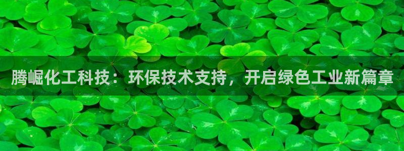 亿万先生充电桩：腾崛化工科技：环保技术支持，开启绿色工业新篇章