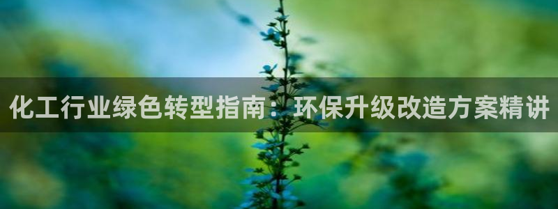 亿万先生007网页登录不了：化工行业绿色转型指南：环保升级改造方案精讲
