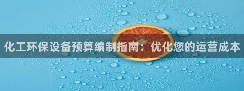 亿万百度百科：化工环保设备预算编制指南：优化您的运营成本