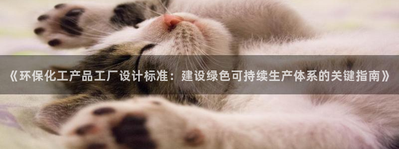 亿万先生手机版入口在哪下载：《环保化工产品工厂设计标准：建设绿色可持续生产体系的关键指南》